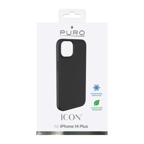 PURO ICON Cover - Etui iPhone 14 Plus (czarny) PURO ICON Cover - Etui iPhone 14 Plus (czarny)