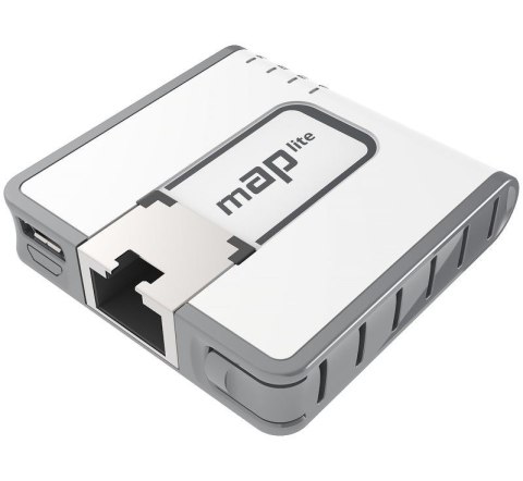 Router WiFi 4 Mikrotik mAP lite (RBmAPL-2nD) 2,4GHz(2x2) 1p Router WiFi 4 Mikrotik mAP lite (RBmAPL-2nD) 2,4GHz(2x2) 1p