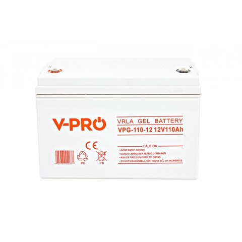Akumulator Volt Polska GEL VPRO Solar 12V 110Ah Akumulator Volt Polska GEL VPRO Solar 12V 110Ah