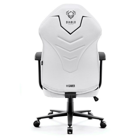 Fotel gamingowy DIABLO X-GAMER fotel czarno-biały Fotel gamingowy DIABLO X-GAMER fotel czarno-biały
