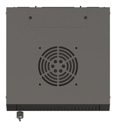 SZAFA INSTALACYJNA RACK WISZĄCA 10" 4U 300X300 CZARNA DRZWI PRZESZKLONE LANBERG (FLAT PACK)