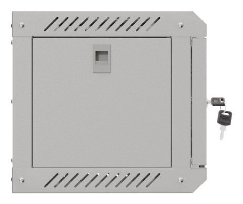 SZAFA INSTALACYJNA RACK WISZĄCA 10" 4U 300X300 SZARA DRZWI PRZESZKLONE LANBERG (FLAT PACK)