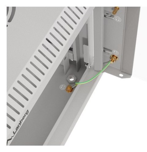 SZAFA INSTALACYJNA RACK WISZĄCA 10" 4U 300X300 SZARA DRZWI PRZESZKLONE LANBERG (FLAT PACK)