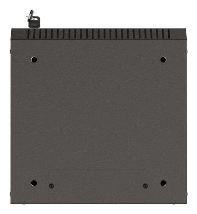 SZAFA INSTALACYJNA RACK WISZĄCA 10" 6U 300X300 CZARNA DRZWI PRZESZKLONE LANBERG (FLAT PACK)