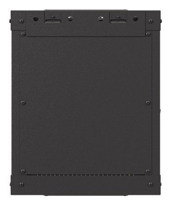 SZAFA INSTALACYJNA RACK WISZĄCA 10" 6U 300X300 CZARNA DRZWI PRZESZKLONE LANBERG (FLAT PACK)