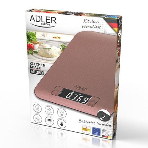 Waga kuchenna ADLER AD 3183c miedź