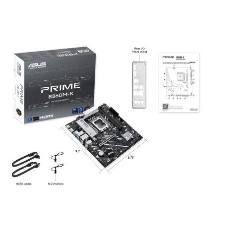 Płyta główna PRIME B860M-K s1851 XDDR5 USBC mATX Płyta główna PRIME B860M-K s1851 XDDR5 USBC mATX
