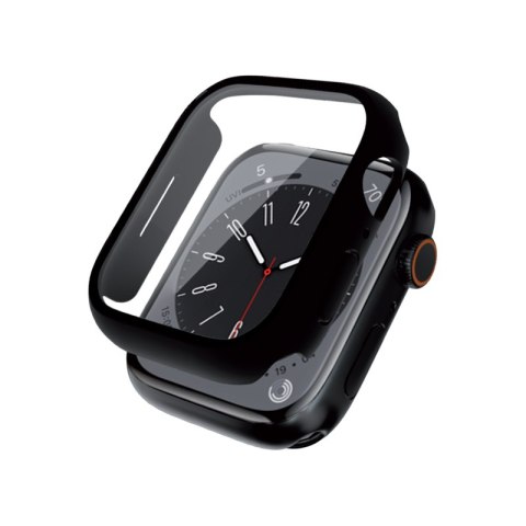 Crong Hybrid Watch Case - Etui ze szkłem Apple Watch 44mm (Black) Crong Hybrid Watch Case - Etui ze szkłem Apple Watch 44mm (Black)
