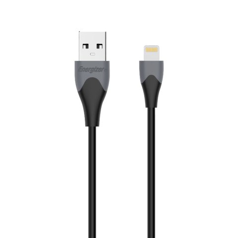 Energizer Classic - Kabel połączeniowy USB-A do Lightning certyfikat MFi 1.2m (Czarny) Energizer Classic - Kabel połączeniowy USB-A do Lightning certyfikat MFi 1.2m (Czarny)