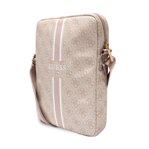 Guess 4G Stripes Tablet Bag - Torba na tablet 10" (Różowy) Guess 4G Stripes Tablet Bag - Torba na tablet 10" (Różowy)