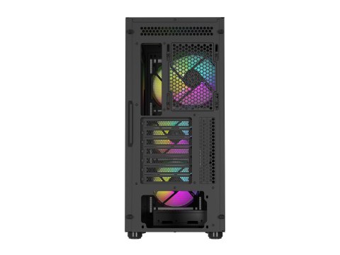 OBUDOWA GENESIS DIAXID 605 ARGB MIDI TOWER Z OKNEM USB-C CZARNA