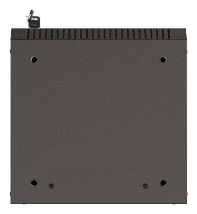 SZAFA INSTALACYJNA RACK WISZĄCA 10" 9U 300X300 CZARNA DRZWI PRZESZKLONE LANBERG (FLAT PACK)