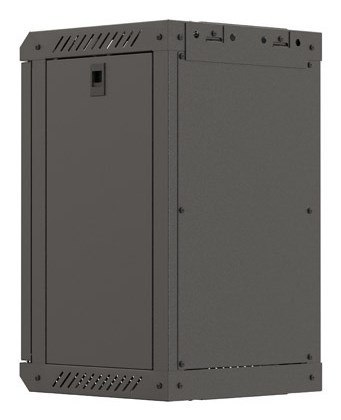 SZAFA INSTALACYJNA RACK WISZĄCA 10" 9U 300X300 CZARNA DRZWI PRZESZKLONE LANBERG (FLAT PACK)