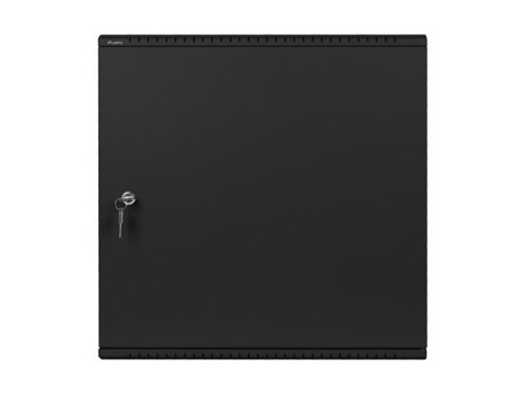 SZAFA INSTALACYJNA RACK WISZĄCA 19" 6U+3U 540X200 NISKOPROFILOWA CZARNA LANBERG (ZŁOŻONA)