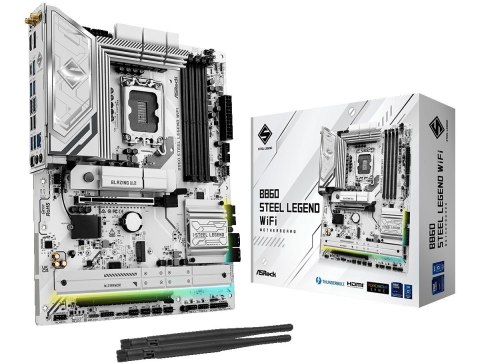 Płyta główna Asrock B860 STEEL LEGEND WIFI Płyta główna Asrock B860 STEEL LEGEND WIFI