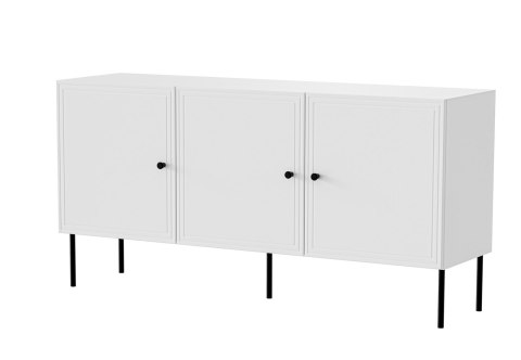 Komoda 3D PALAZZO BIS 151x40x75 biały mat Komoda 3D PALAZZO BIS 151x40x75 biały mat