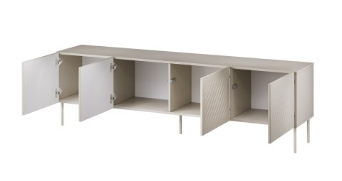 Szafka RTV SIENA 200x40x60 kaszmir mat Szafka RTV SIENA 200x40x60 kaszmir mat