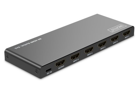 Switch HDMI 5x1, 8K/60Hz (4:4:4), HDR, HDCP 2.3 Switch HDMI 5x1, 8K/60Hz (4:4:4), HDR, HDCP 2.3