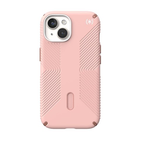 Speck Presidio2 Grip ClickLock & MagSafe - Etui iPhone 15 / iPhone 14 / iPhone 13 (Dahlia Pink / Rose Copper)