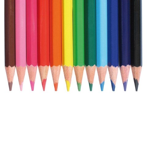 Topwrite - Zestaw kredek ołówkowych 12 kolorów Topwrite - Zestaw kredek ołówkowych 12 kolorów