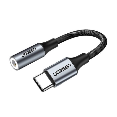 Adapter audio UGREEN AV142 USB-C do mini jack 3,5mm Adapter audio UGREEN AV142 USB-C do mini jack 3,5mm