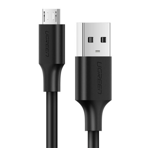 Kabel micro USB UGREEN US289 QC 3.0 2.4A 1.5m (czarny) Kabel micro USB UGREEN US289 QC 3.0 2.4A 1.5m (czarny)
