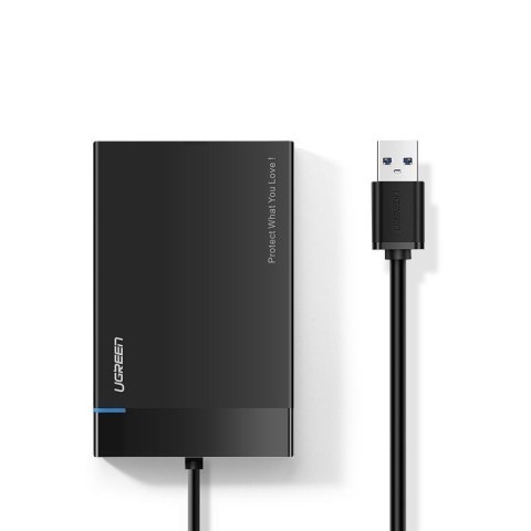 Obudowa zewnętrzna dysku HDD 2,5" UGREEN US221, SATA (czarna) Obudowa zewnętrzna dysku HDD 2,5" UGREEN US221, SATA (czarna)