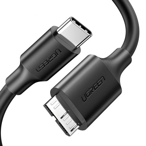 Kabel Micro-B USB 3.0 - USB-C UGREEN US312 1m (czarny) Kabel Micro-B USB 3.0 - USB-C UGREEN US312 1m (czarny)