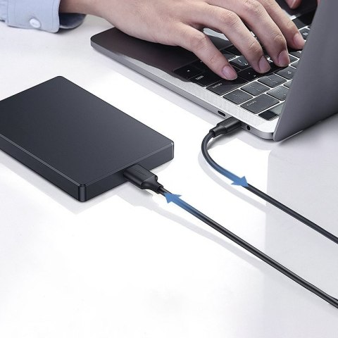 Kabel Micro-B USB 3.0 - USB-C UGREEN US312 1m (czarny) Kabel Micro-B USB 3.0 - USB-C UGREEN US312 1m (czarny)