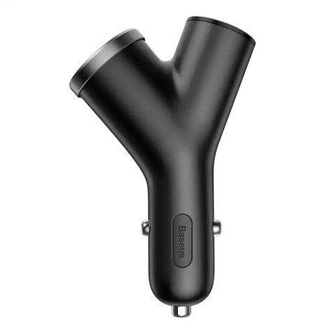 Ładowarka samochodowa Baseus Y Type 2xUSB 3,4A 40W (czarna) Ładowarka samochodowa Baseus Y Type 2xUSB 3,4A 40W (czarna)