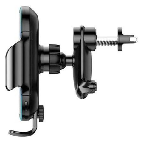 Samochodowy uchwyt Baseus Light Electric Holder z ładowarką indukcyjną Qi (czarny) Samochodowy uchwyt Baseus Light Electric Holder z ładowarką indukcyjną Qi (czarny)