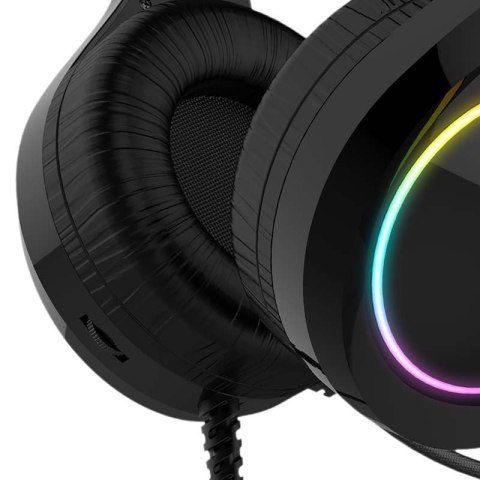 Słuchawki gamingowe Havit GAMENOTE H2232D RGB USB+3.5mm Słuchawki gamingowe Havit GAMENOTE H2232D RGB USB+3.5mm