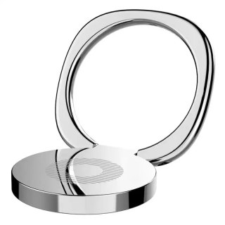 Uchwyt pierścień, ring holder Baseus Privity do telefonu (srebrny)