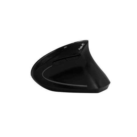 Bezprzewodowa mysz pionowa Havit MS550GT, 800-1 600 DPI (czarna) Bezprzewodowa mysz pionowa Havit MS550GT, 800-1 600 DPI (czarna)
