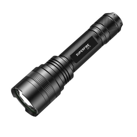 Latarka Superfire C8-H, 1200lm, USB Latarka Superfire C8-H, 1200lm, USB