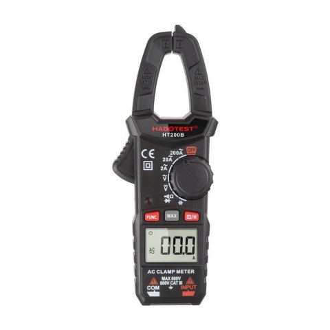 Cyfrowy miernik cęgowy Habotest HT200B Cyfrowy miernik cęgowy Habotest HT200B