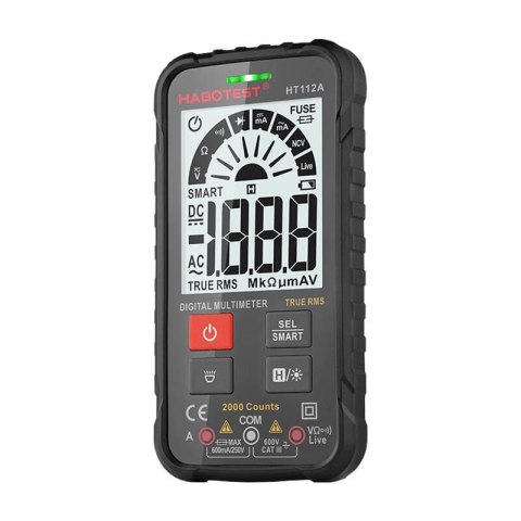 Cyfrowy multimetr uniwersalny Habotest HT112A True RMS Cyfrowy multimetr uniwersalny Habotest HT112A True RMS