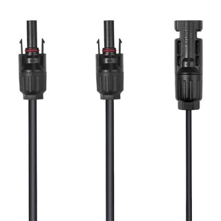 Kabel EcoFlow do połączenia równoległego paneli fotowoltaicznych MC4 30cm