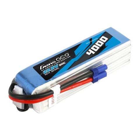 Akumulator Gens Ace 4000mAh 22.2V 60C 6S1P EC5 Akumulator Gens Ace 4000mAh 22.2V 60C 6S1P EC5