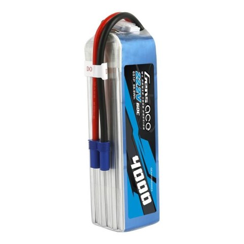 Akumulator Gens Ace 4000mAh 22.2V 60C 6S1P EC5 Akumulator Gens Ace 4000mAh 22.2V 60C 6S1P EC5