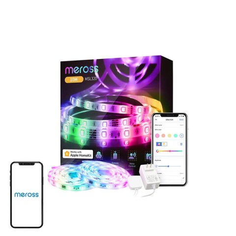 Inteligentna taśma LED MSL320 Meross (HomeKit) Inteligentna taśma LED MSL320 Meross (HomeKit)