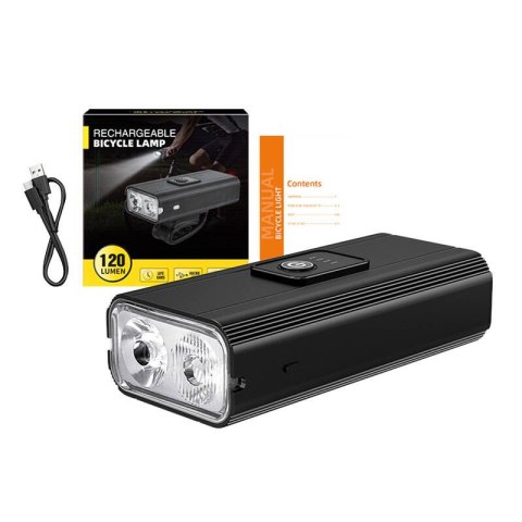 Latarka rowerowa Superfire GT-R3, 600lm, USB Latarka rowerowa Superfire GT-R3, 600lm, USB