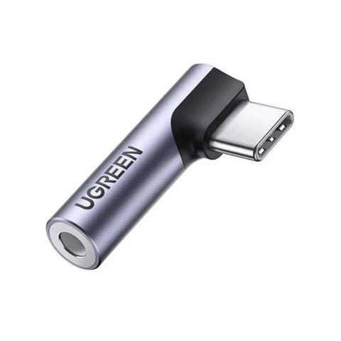 Adapter audio UGREEN AV154 USB-C do mini jack 3.5mm (szary) Adapter audio UGREEN AV154 USB-C do mini jack 3.5mm (szary)