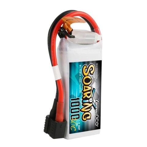 Akumulator Gens Ace Soaring 1000mAh 11.1V 30C 3S1P EC3/XT60/T-Plug Akumulator Gens Ace Soaring 1000mAh 11.1V 30C 3S1P EC3/XT60/T-Plug