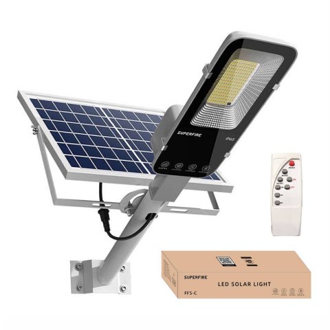 Lampa solarna Superfire FF5-C, 263W, 1200lm, 15000mAh Lampa solarna Superfire FF5-C, 263W, 1200lm, 15000mAh