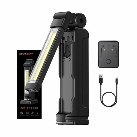 Latarka wielofunkcyjna Superfire G16-S, 800lm, USB-C Latarka wielofunkcyjna Superfire G16-S, 800lm, USB-C