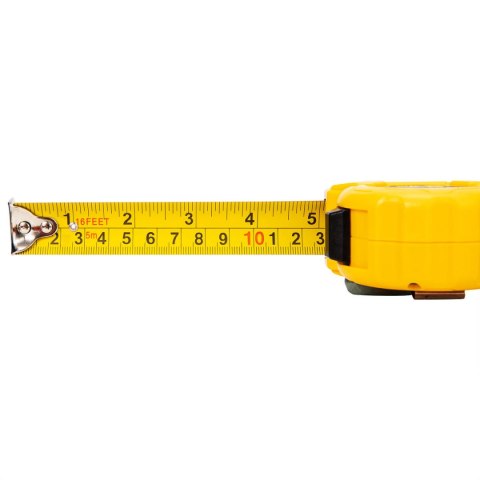 Miara zwijana Deli Tools EDL9025Y, 5m/25mm (żółta) Miara zwijana Deli Tools EDL9025Y, 5m/25mm (żółta)