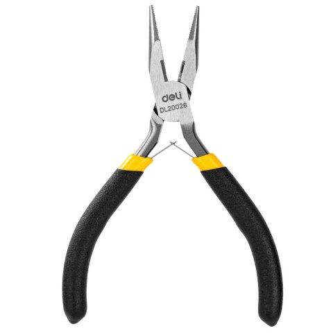 Szczypce uniwersalne wydłużone Deli Tools EDL20026, 5" (żółte) Szczypce uniwersalne wydłużone Deli Tools EDL20026, 5" (żółte)