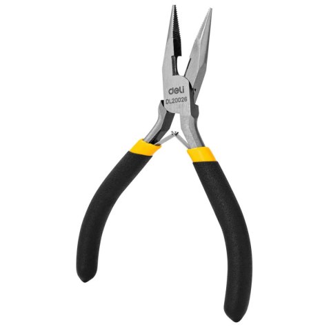 Szczypce uniwersalne wydłużone Deli Tools EDL20026, 5" (żółte) Szczypce uniwersalne wydłużone Deli Tools EDL20026, 5" (żółte)