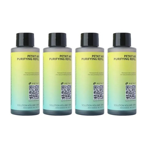 Wkład do eliminatora zapachu kuwety PetKit Pura X/Max 50ml (4szt) Wkład do eliminatora zapachu kuwety PetKit Pura X/Max 50ml (4szt)